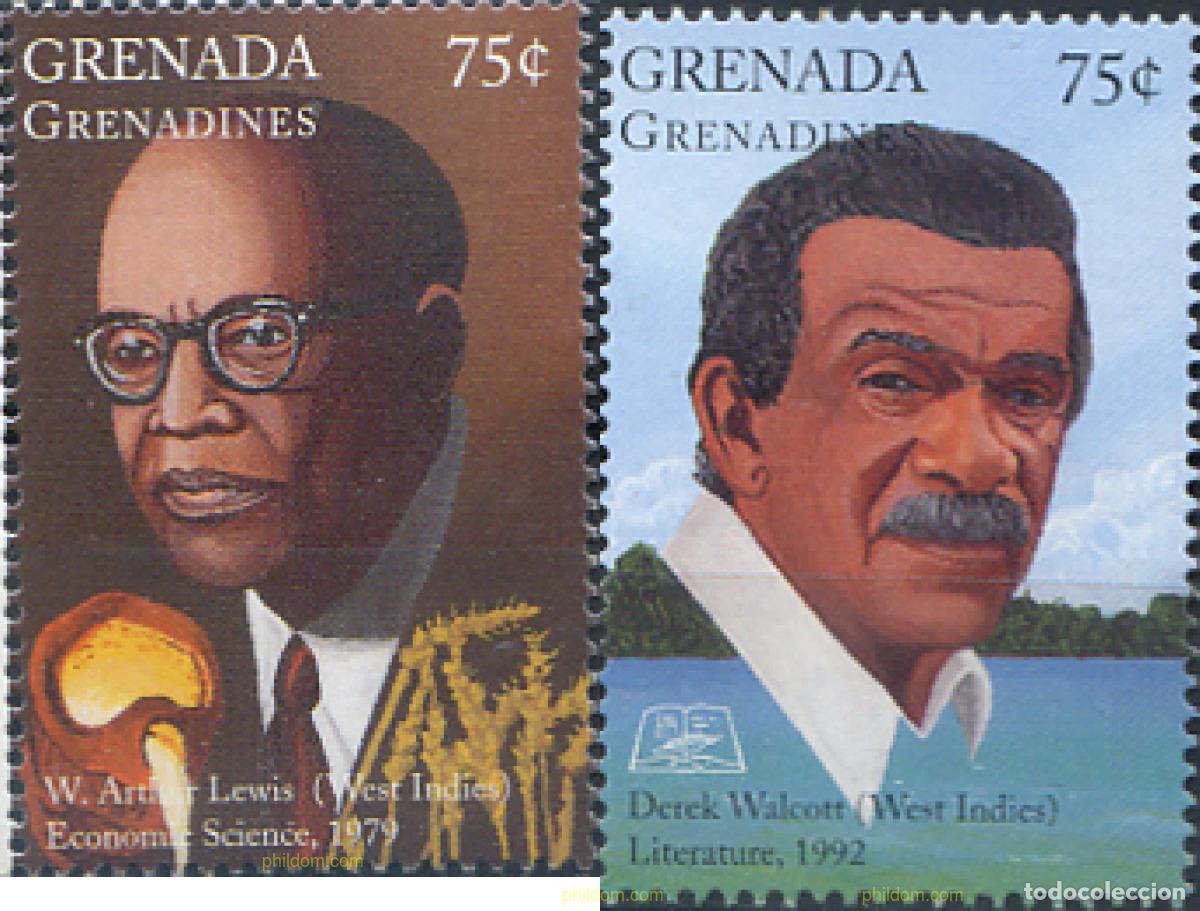 Sellos: 320387 MNH GRANADA GRANADINAS 1995 CENTENARIO DE LOS PREMIOS NOBEL