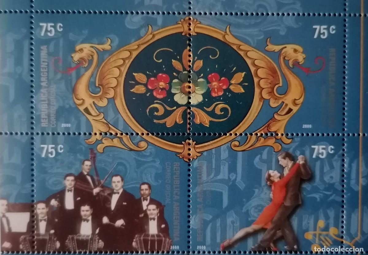 Sellos: ARGENTINA 2000 - EL TANGO .