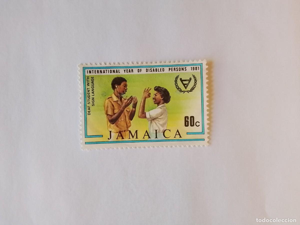 Sellos: A&Ntilde;O 1981 JAMAICA SELLO USADO