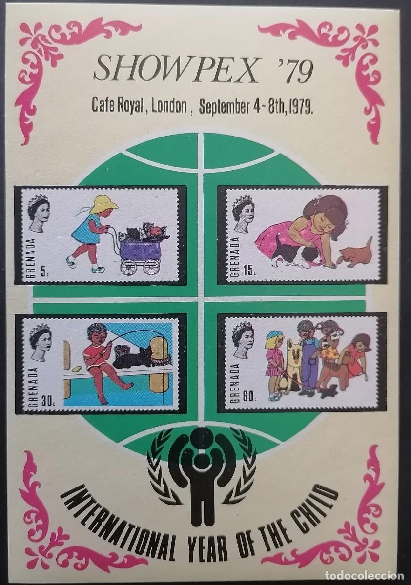 Sellos: HOJA SOUVENIR 1979 - SHOWPEX '79 .