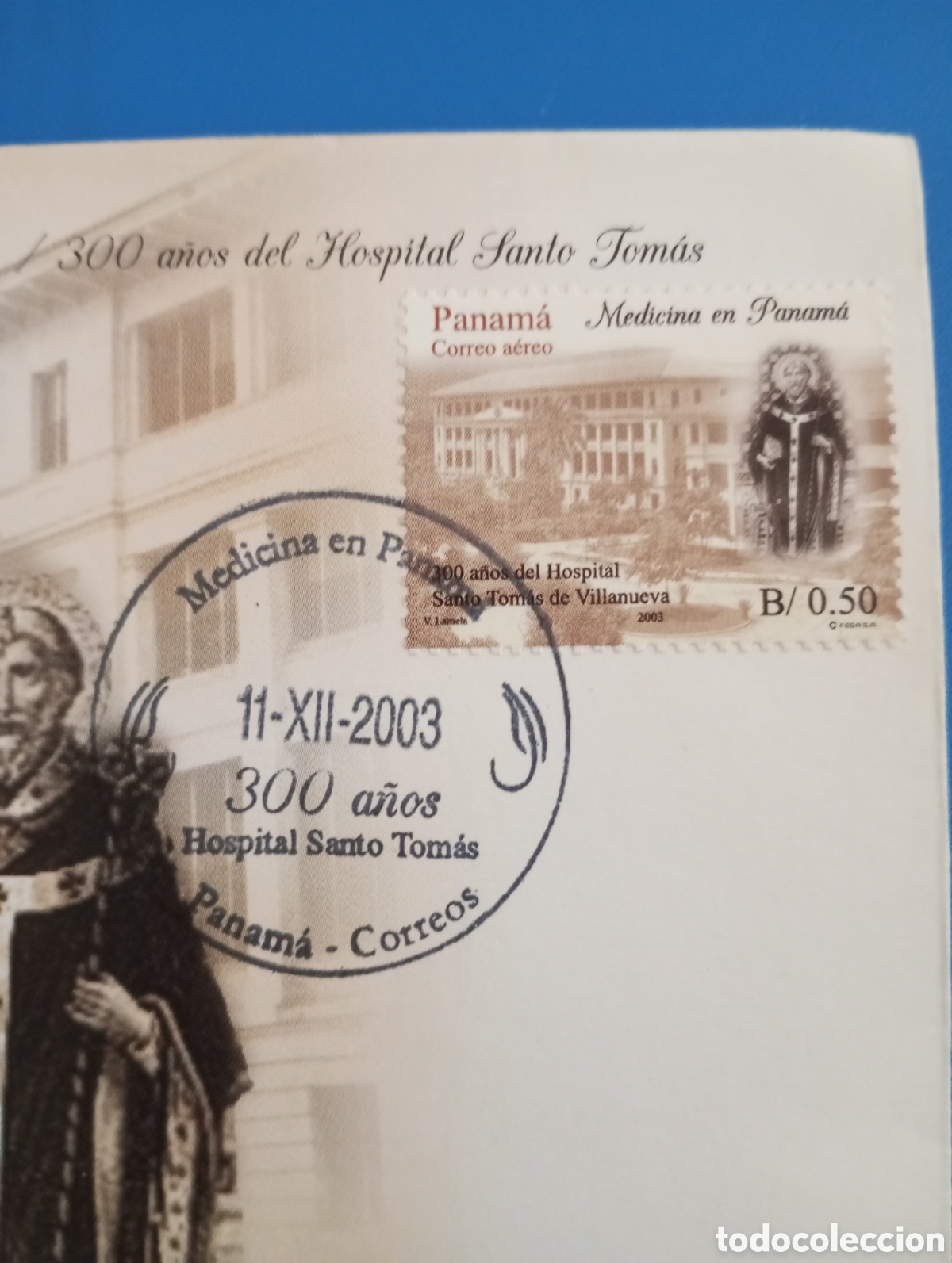 Sellos: PANAMA, 2003, HOSPITAL SANTO TOMAS - Foto 2