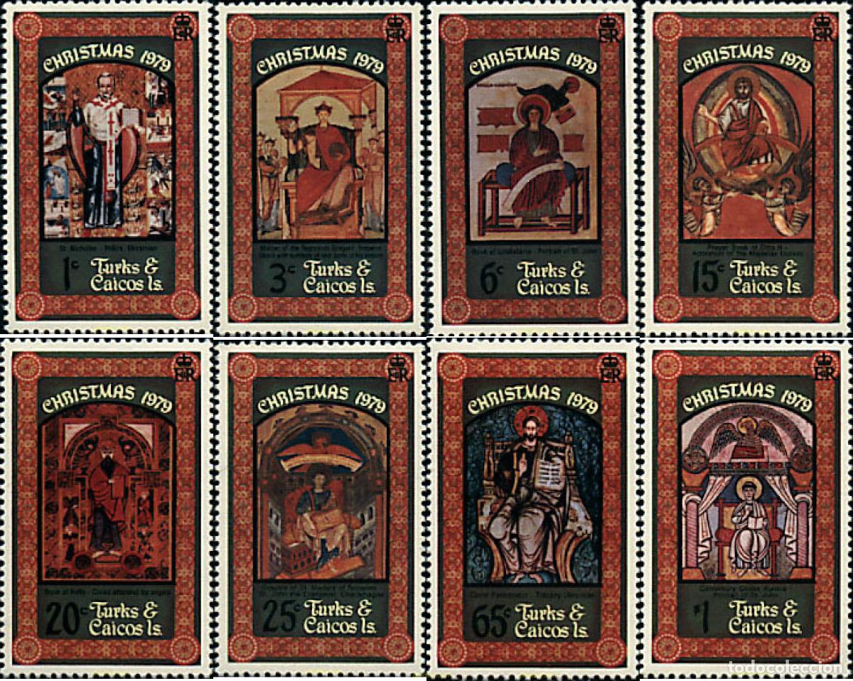 Sellos: 237238 MNH TURKS Y CAICOS 1979 NAVIDAD