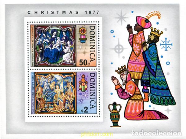 Sellos: 306288 MNH DOMINICA 1977 NAVIDAD