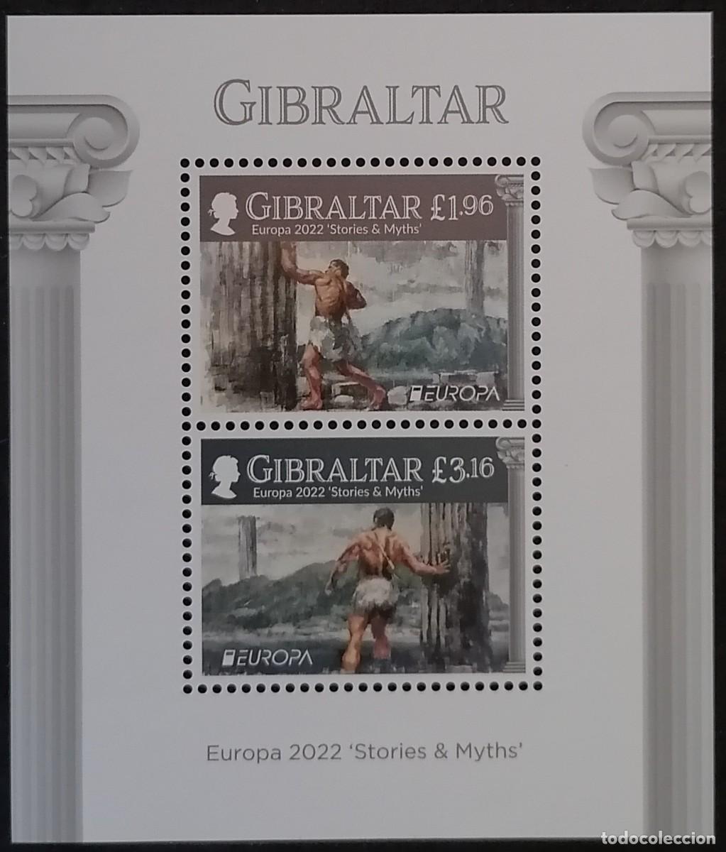 Sellos: GIBRALTAR 2022 - HB MITOS .