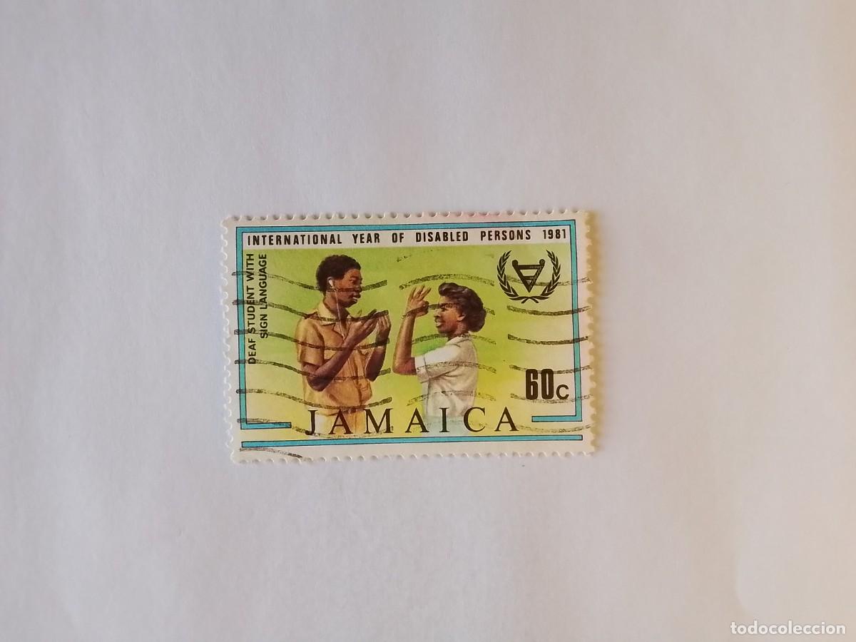 Sellos: A&Ntilde;O 1981 JAMAICA SELLO USADO