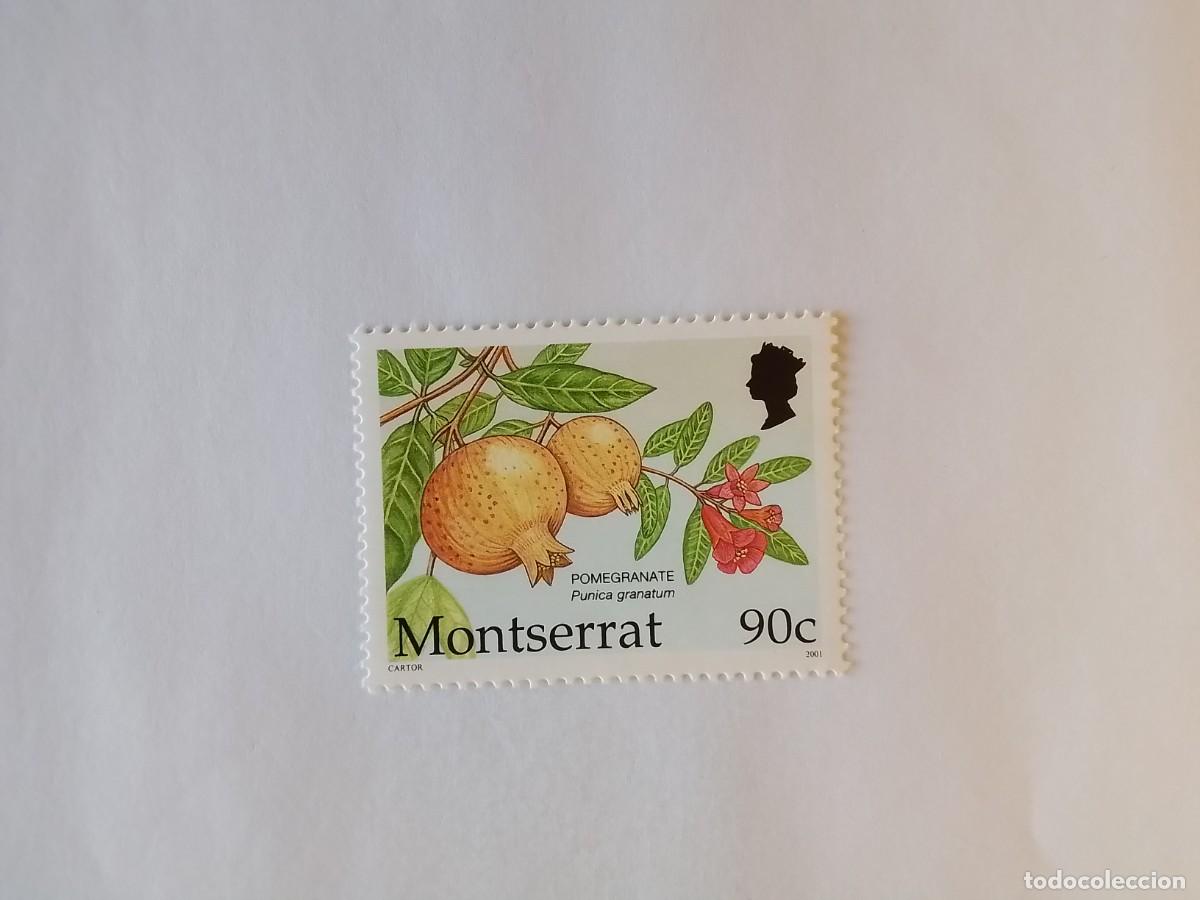 Sellos: A&Ntilde;O 2001 ISLA DE MONTSERRAT SELLO USADO