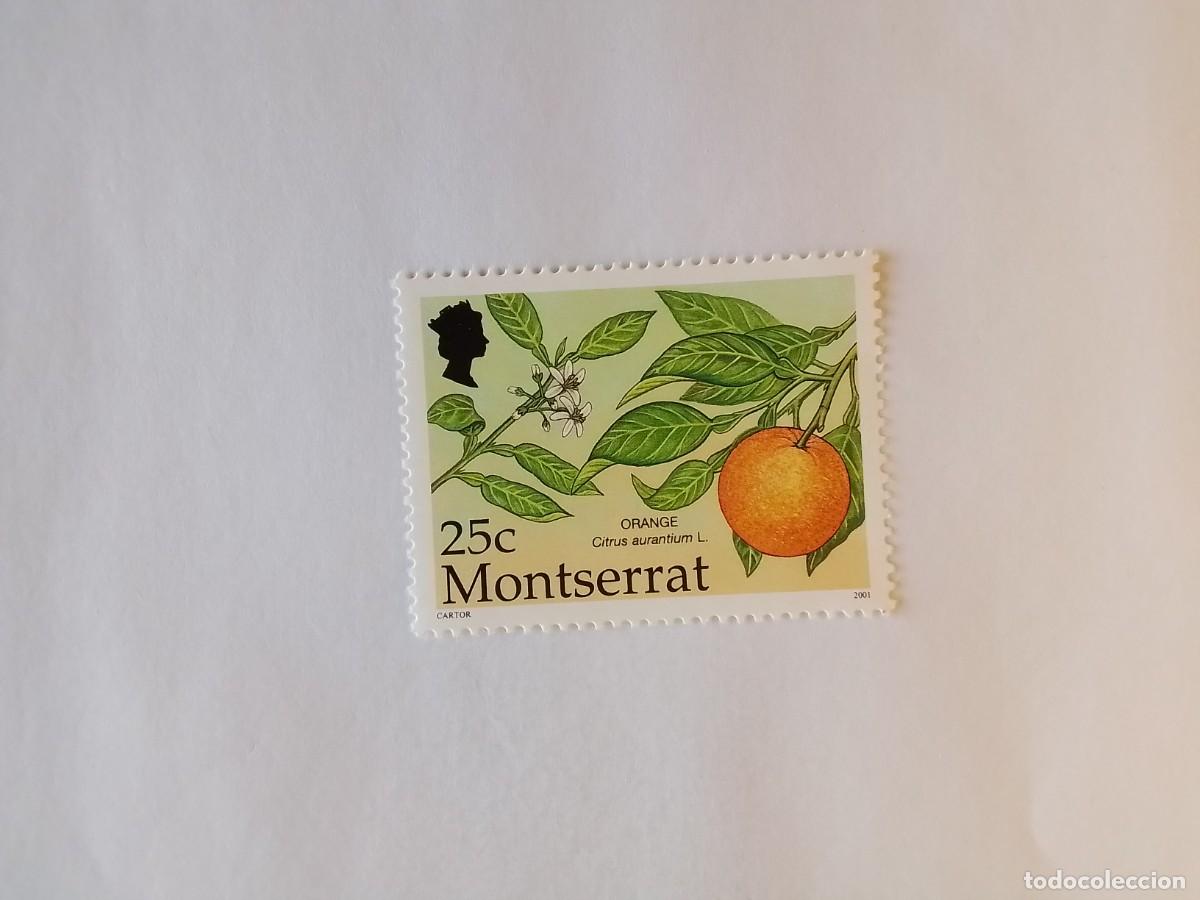 Sellos: A&Ntilde;O 2001 ISLA DE MONTSERRAT SELLO USADO
