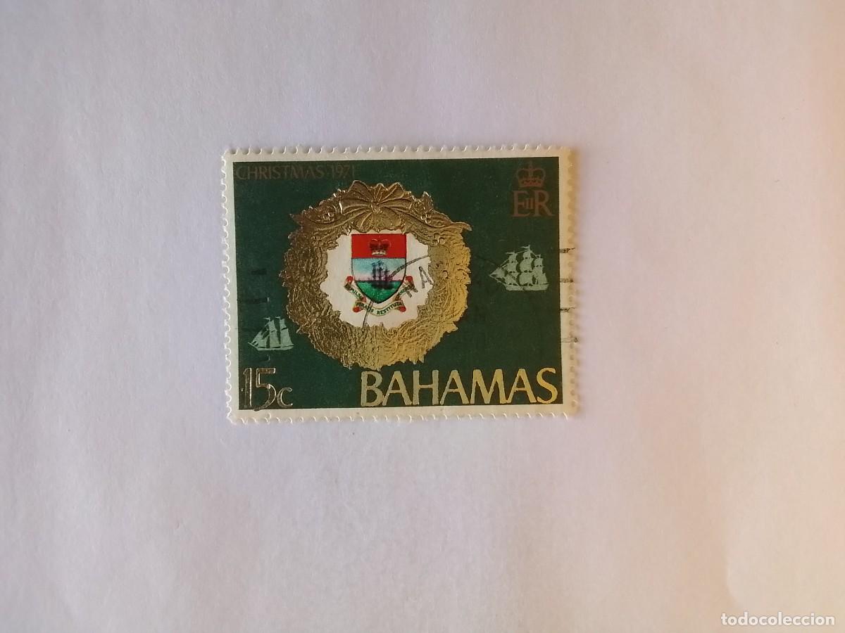 Sellos: A&Ntilde;O 1971 BAHAMAS SELLO USADO