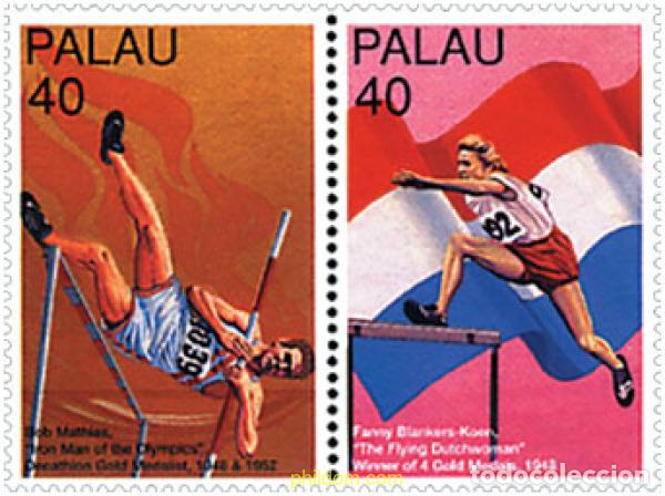 Sellos: 793858 MNH PALAU 1996 26 JUEGOS OLIMPICOS VERANO ATLANTA 1996 - CENTENARIO DE LOS JUEGOS OLIMPICOS