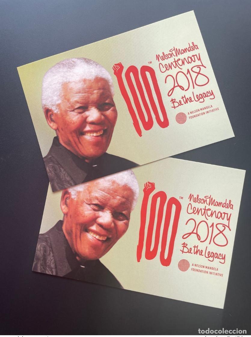 Sellos: Yibuti 2018 Mi.? Edici&oacute;n conjunta completa: Uni&oacute;n Postal Panafricana: Nelson Mandela