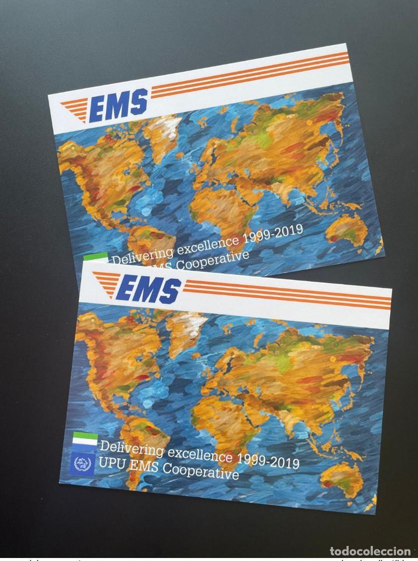 Sellos: Sierra Leona 2019 Mi.? Edici&oacute;n conjunta completa 20 a&ntilde;os del EMS | UPU