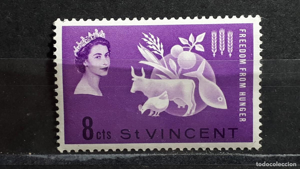 Sellos: SAN VICENTE. A&Ntilde;O 1963. **. YVERT 185