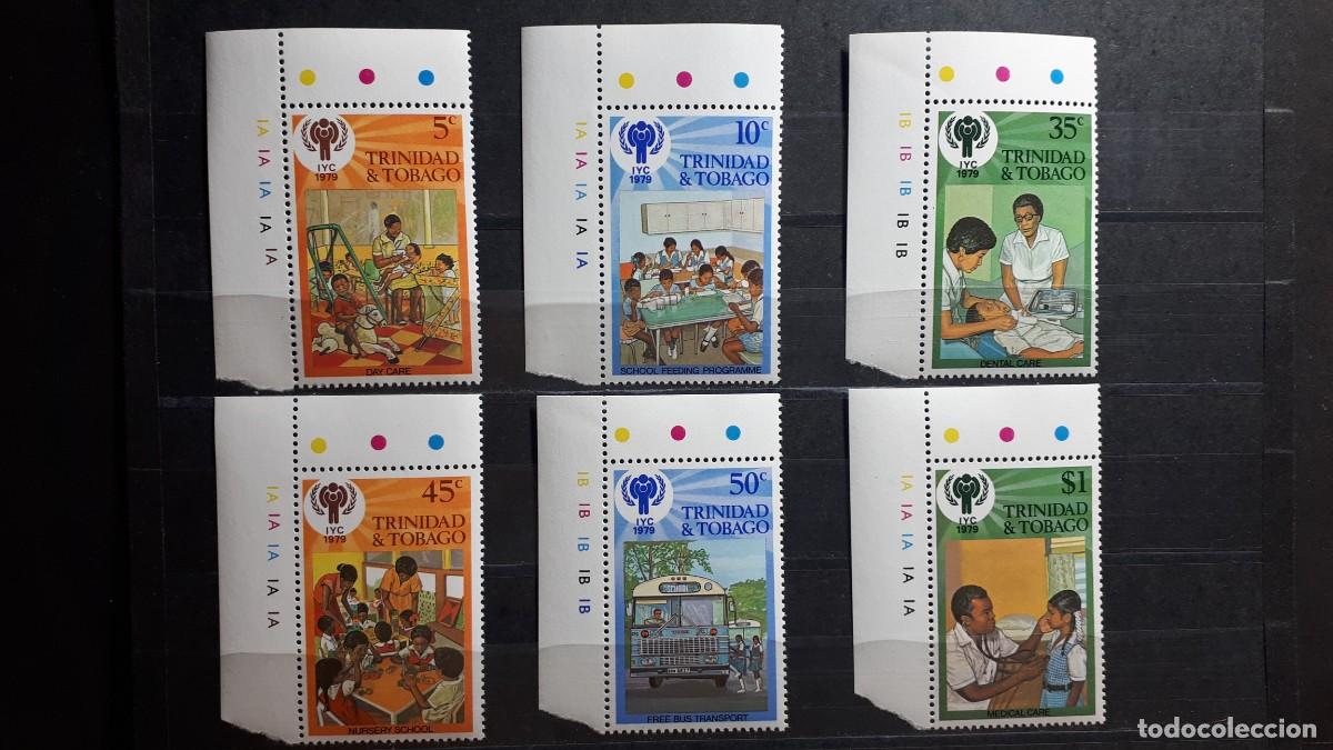 Sellos: TRINIDAD Y TOBAGO. A&Ntilde;O 1979. **. YVERT 390/5