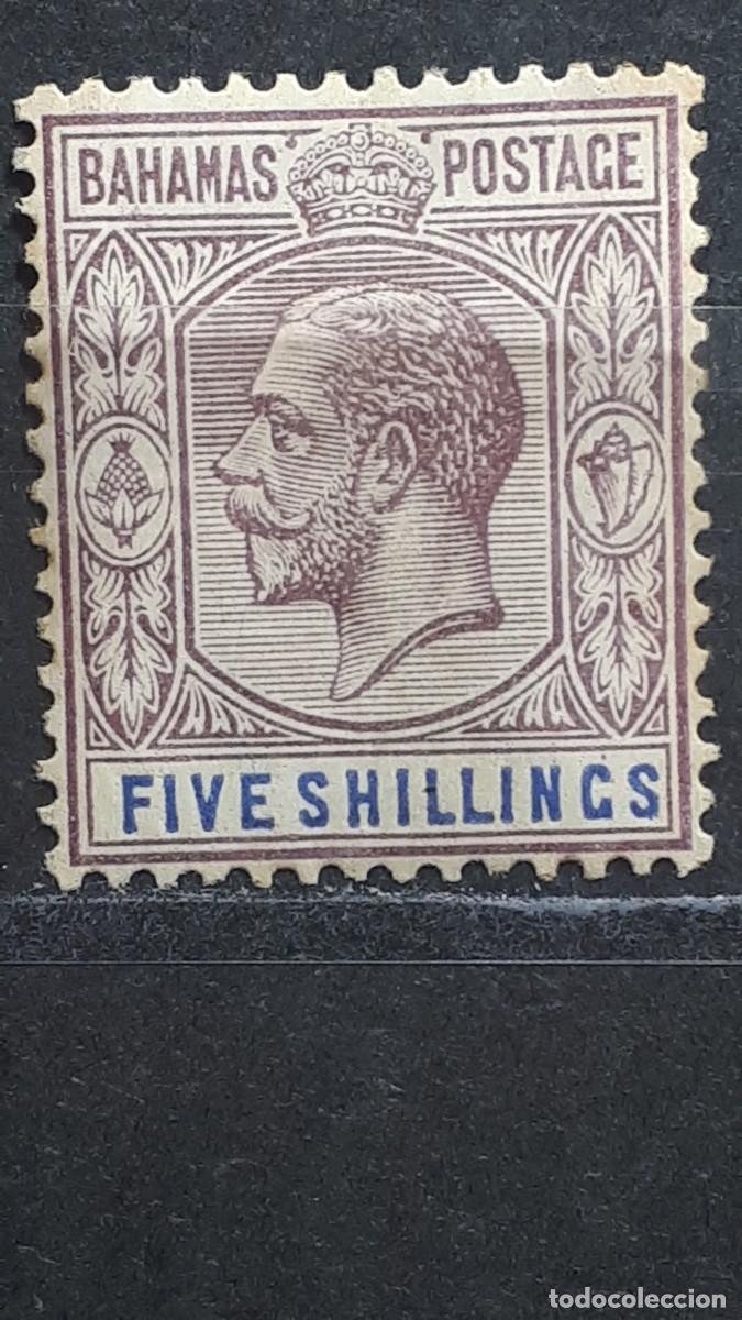 Sellos: BAHAMAS. A&Ntilde;O 1921-4. *. YVERT 84