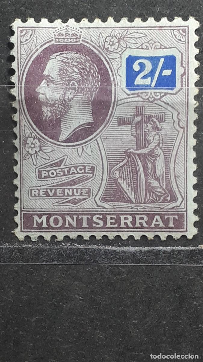 Sellos: MONTSERRAT. A&Ntilde;O 1916. *. YVERT 50