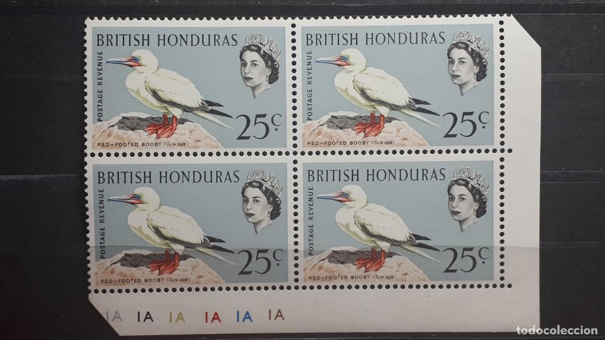 Sellos: HONDURAS BRIT&Aacute;NICA. A&Ntilde;O 1962. **. YVERT 177