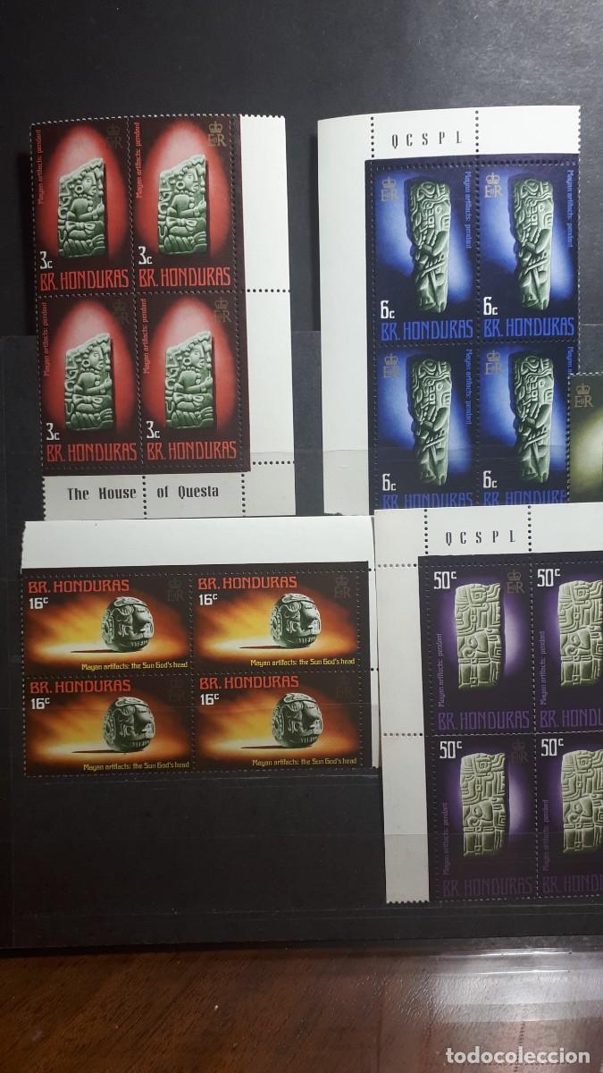 Sellos: HONDURAS BRIT&Aacute;NICA. A&Ntilde;O 1972. **. YVERT 286/90