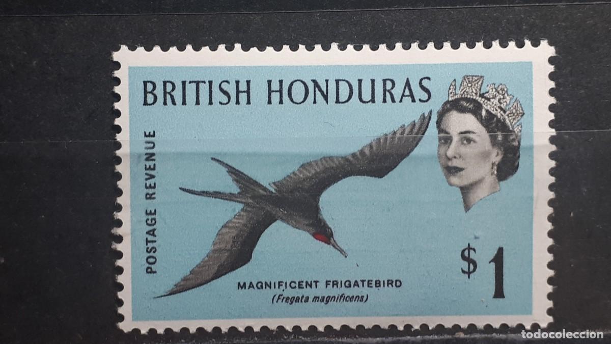Sellos: HONDURAS BRIT&Aacute;NICA. A&Ntilde;O 1962. *. YVERT 179