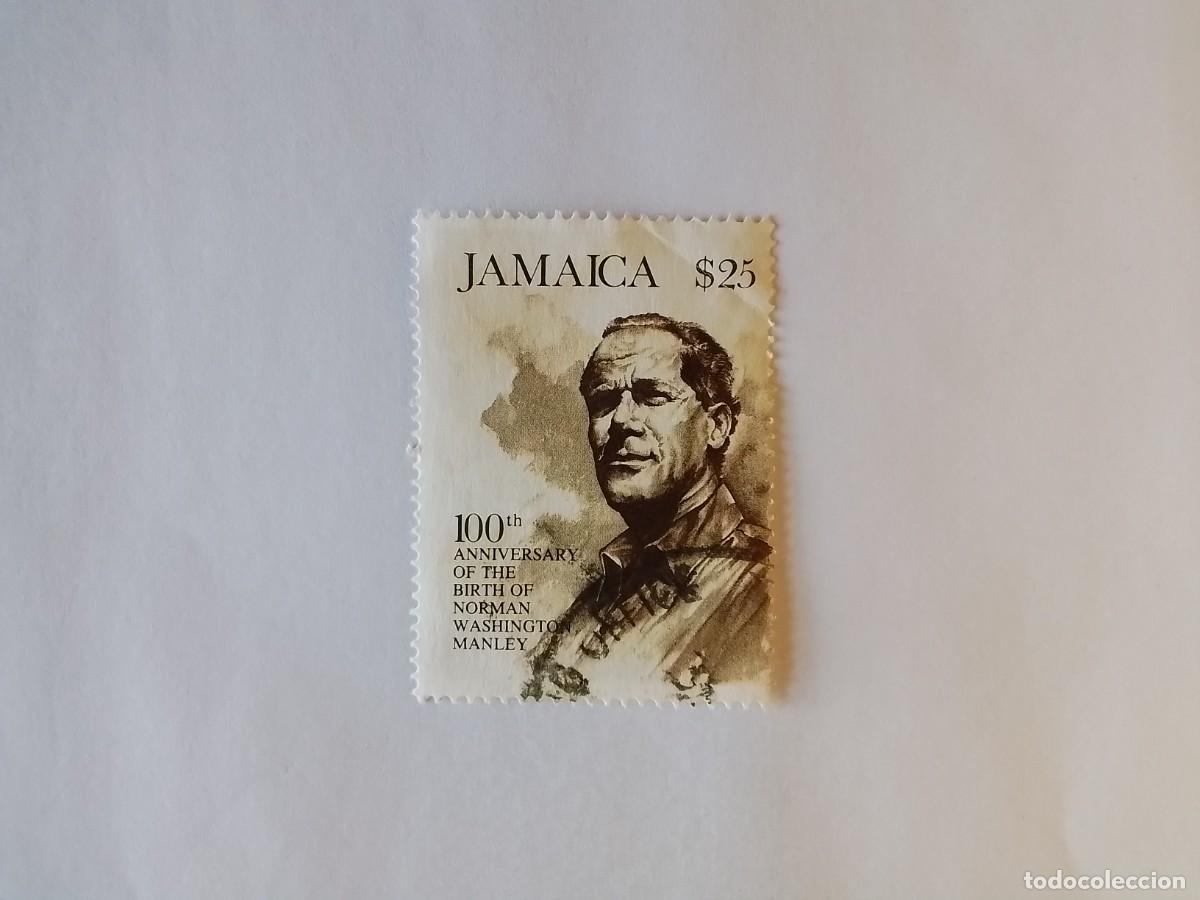 Sellos: A&Ntilde;O 1990 JAMAICA SELLO USADO