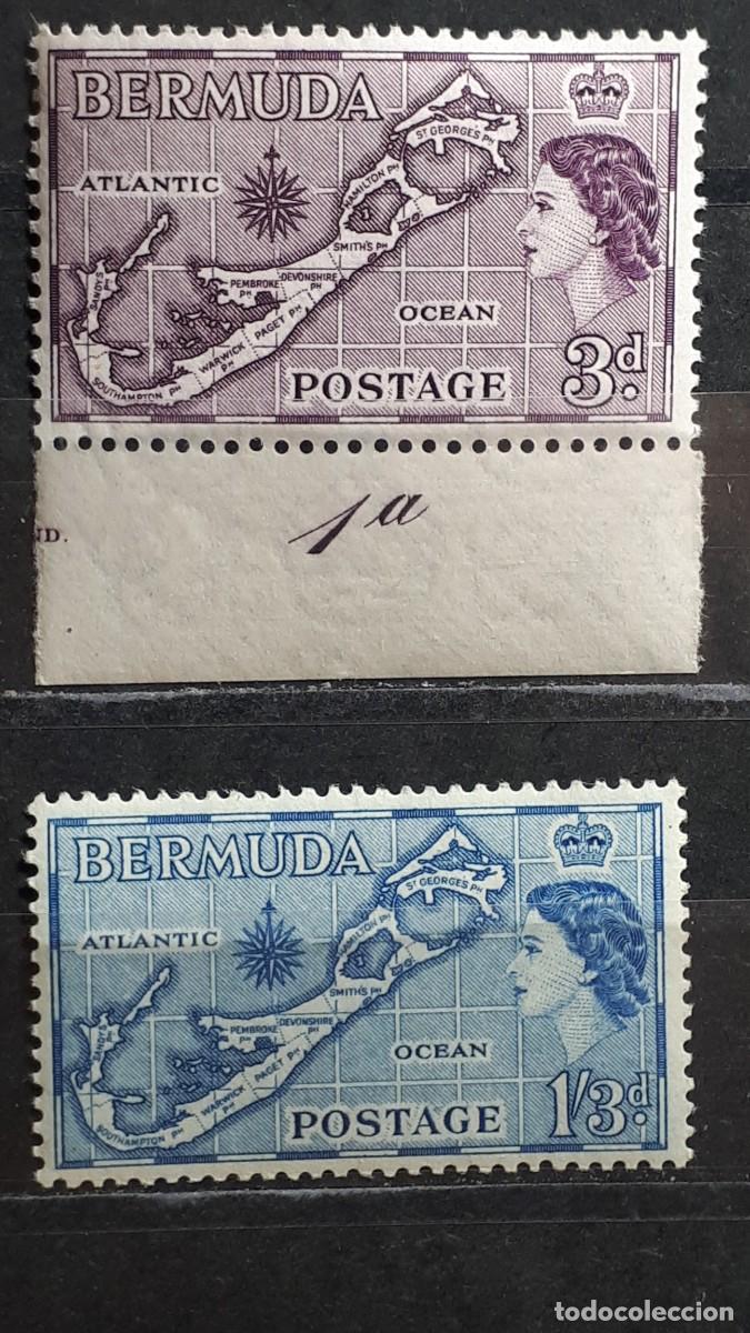 Sellos: BERMUDAS. A&ntilde;o 1950. */**. YVERT 138, 143
