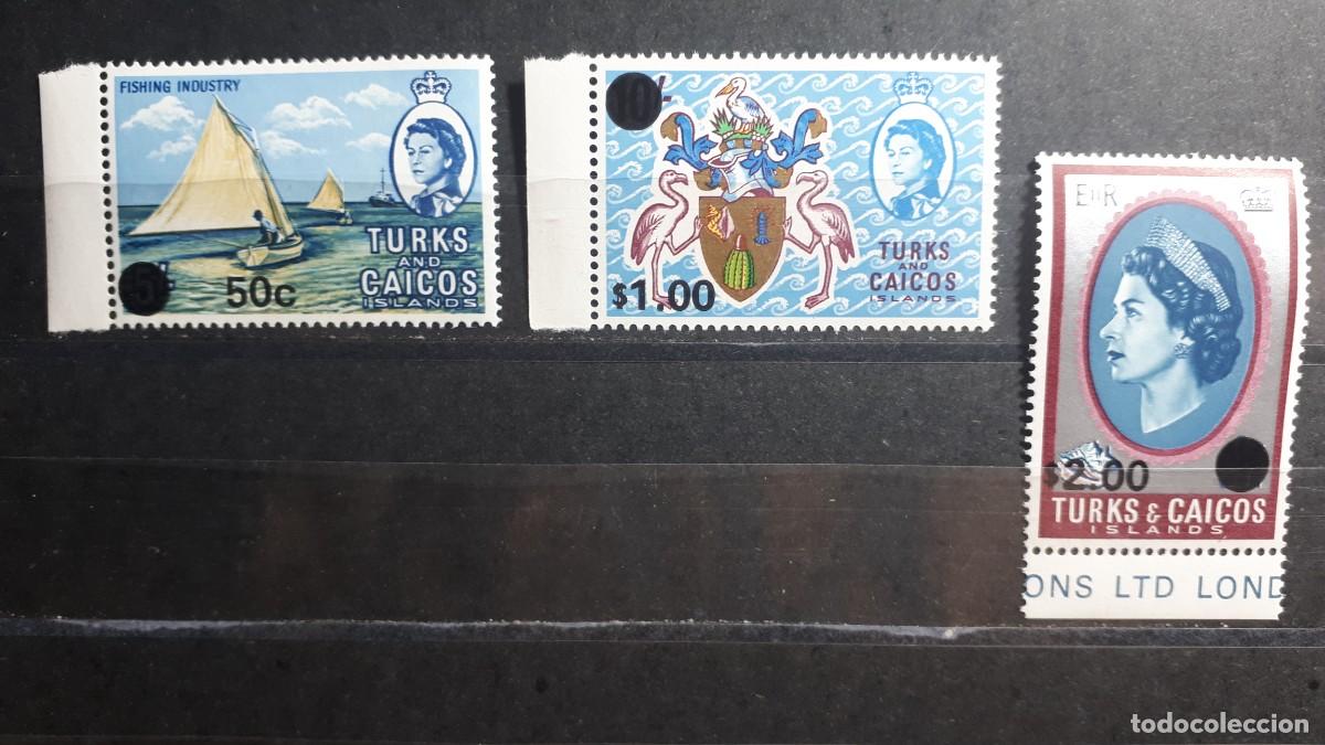 Sellos: TURKS Y CAICOS. A&Ntilde;O 1969. **. YVERT 234/6
