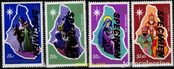 Sellos: 794165 MNH MONTSERRAT 1976 NAVIDAD