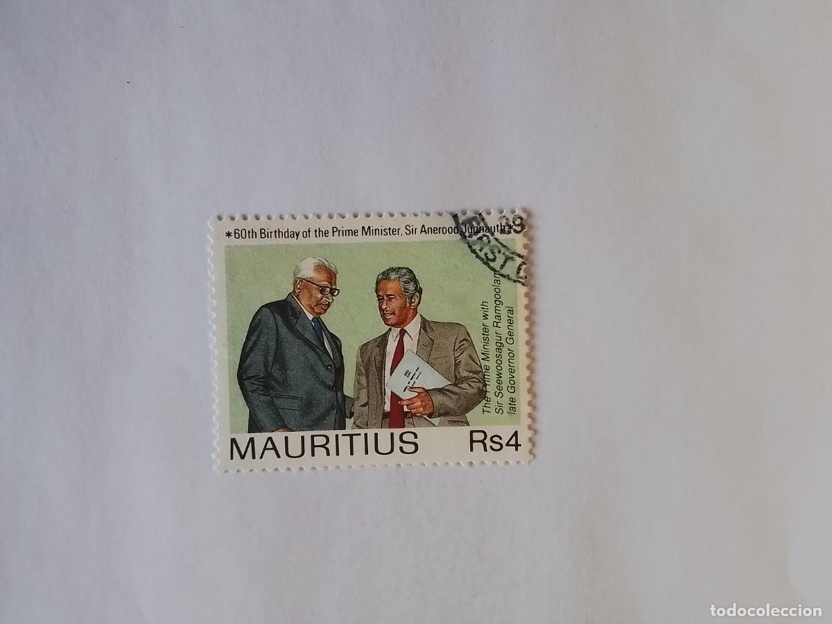 Sellos: A&Ntilde;O 1990 ISLAS MAURICIO SELLO USADO