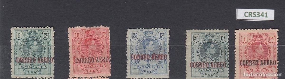 Stamps: CRS0341 SELLOS ESPA&Ntilde;A N&ordm; CAT 292-296 XX-X