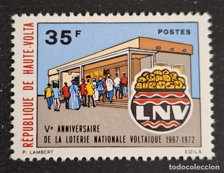 Stamps: Alto Volta 1972 Mi. 384 Loter&iacute;a Nacional Voltaica LNV aniversario