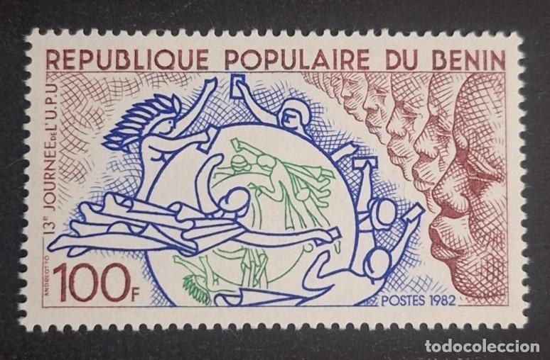 Briefmarken: Ben&iacute;n 1982 Mi. 297 13&deg; D&iacute;a UPU Uni&oacute;n Postal Universal globo