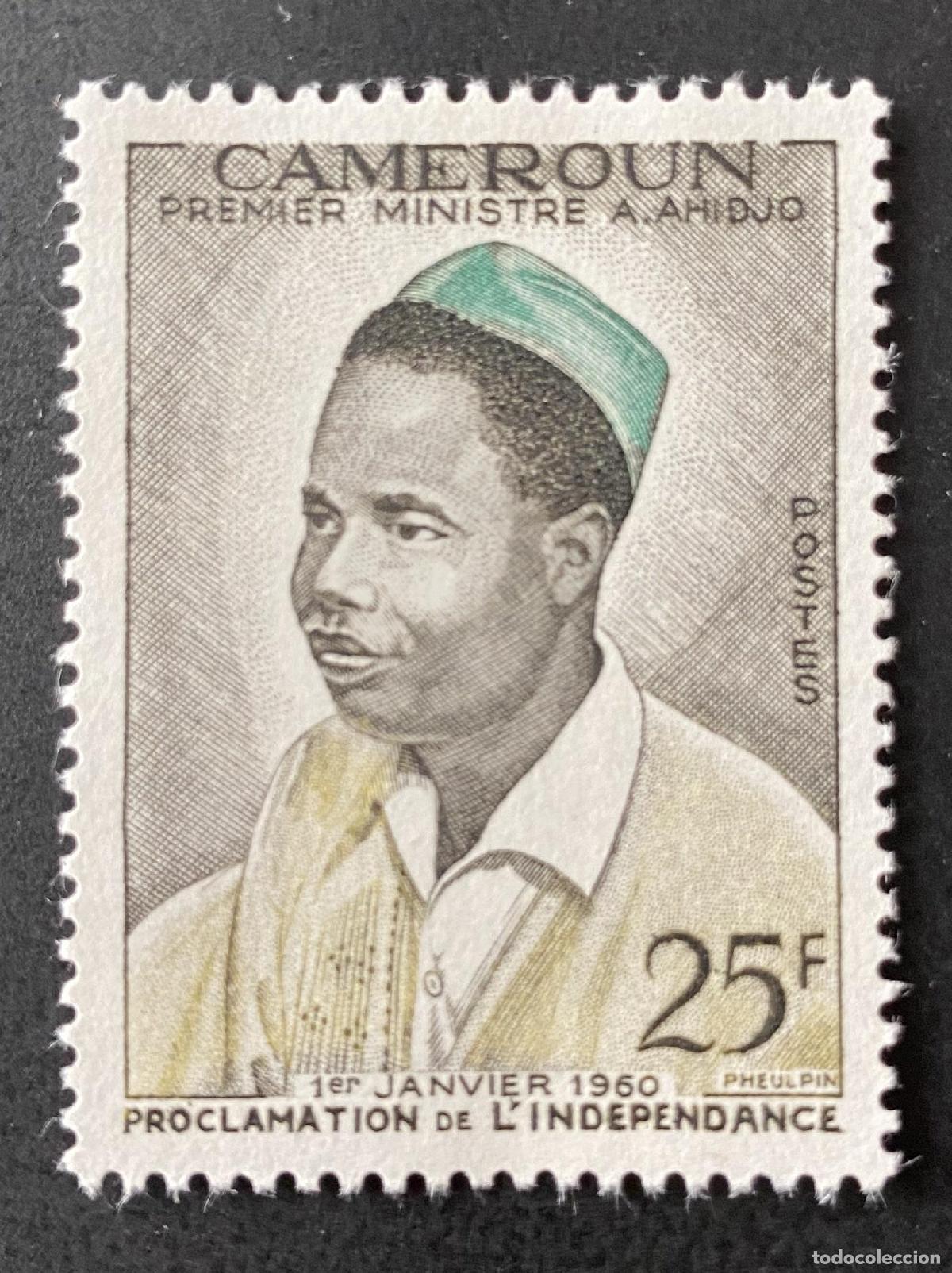 Stamps: Camer&uacute;n 1960 Mi. 322-323 Ahidjo Proclamaci&oacute;n Independencia