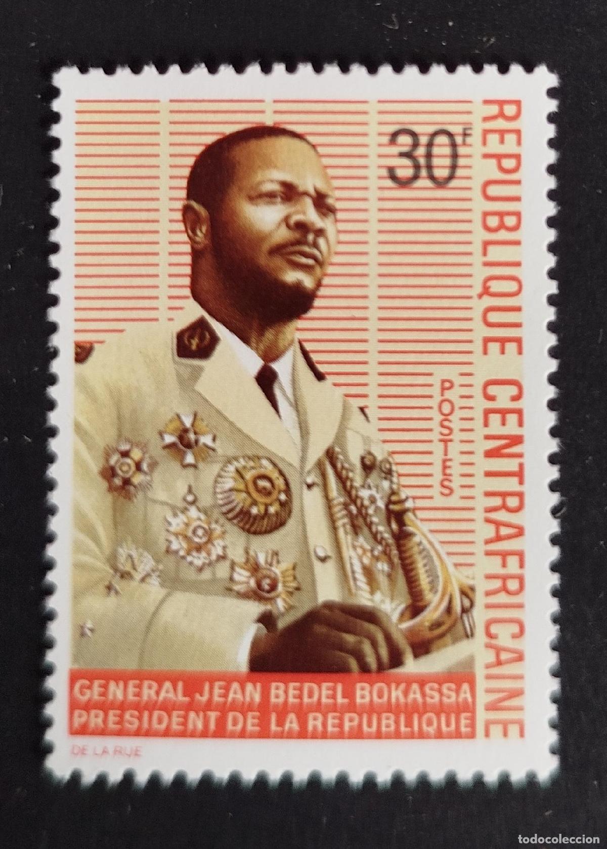 Sellos: Centro&aacute;frica 1969 Mi. 200 General Jean-Bedel Bokassa presidente