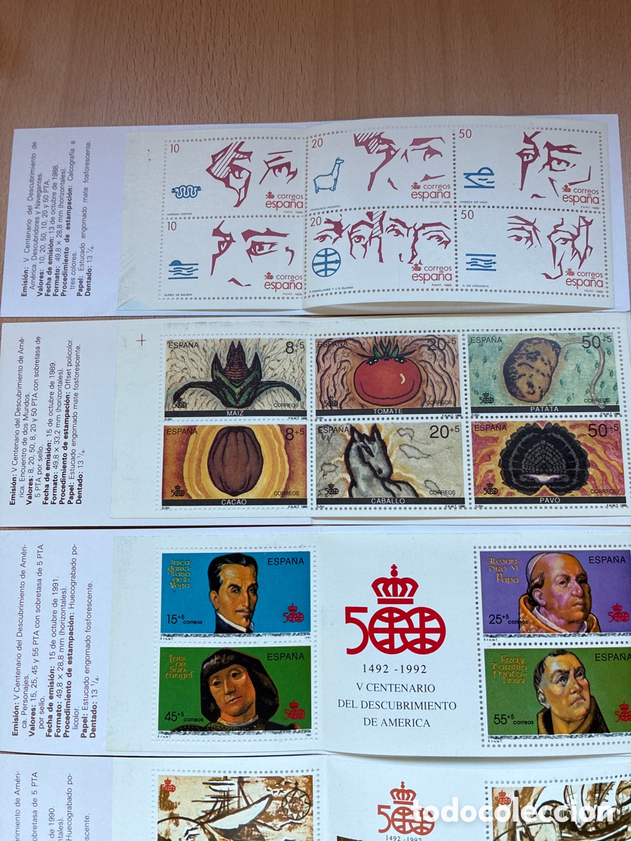 Sellos: V centenario del descubrimiento de Am&eacute;rica - Foto 2