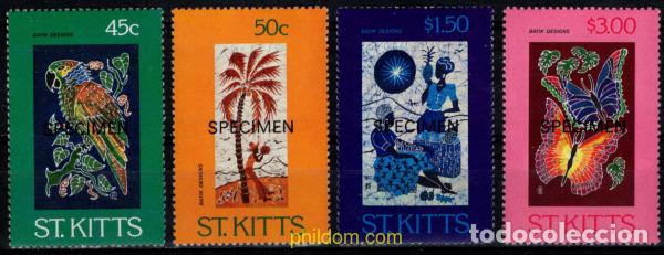 Sellos: 794536 MNH SAN KITTS 1984 ARTESANIA
