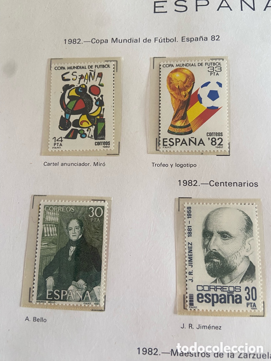 Sellos: Sellos a&ntilde;o 1982 tem&aacute;tica variada - Foto 2