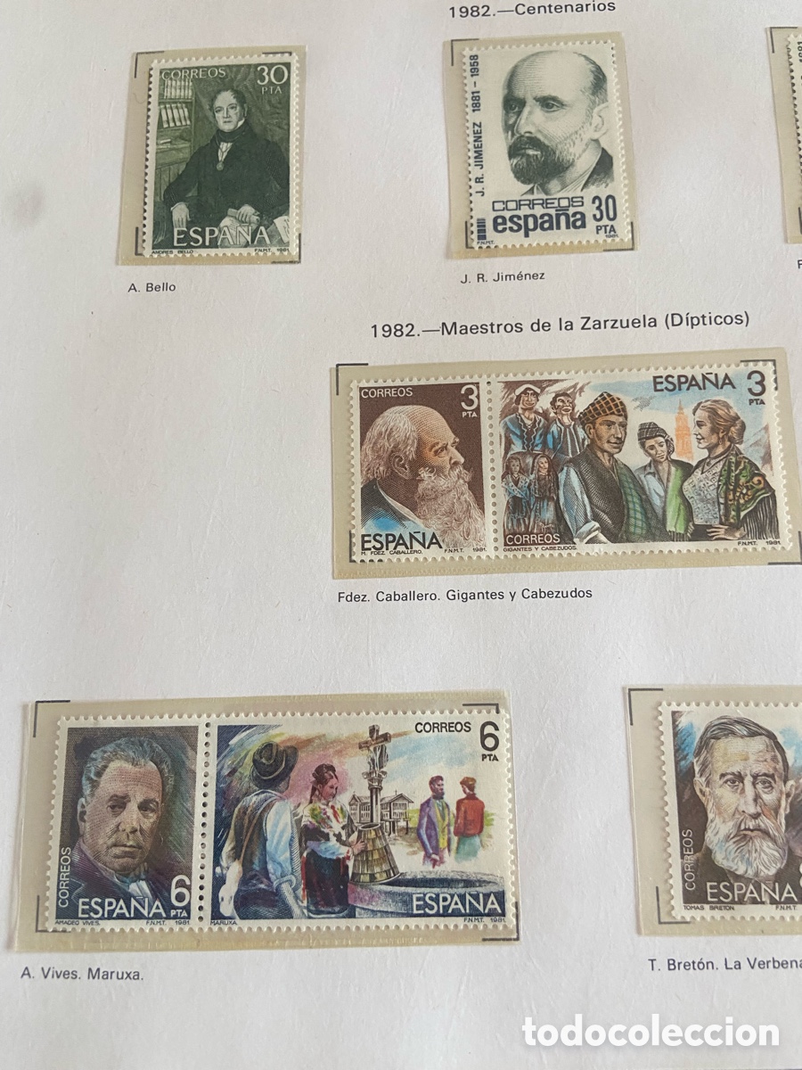Sellos: Sellos a&ntilde;o 1982 tem&aacute;tica variada - Foto 5