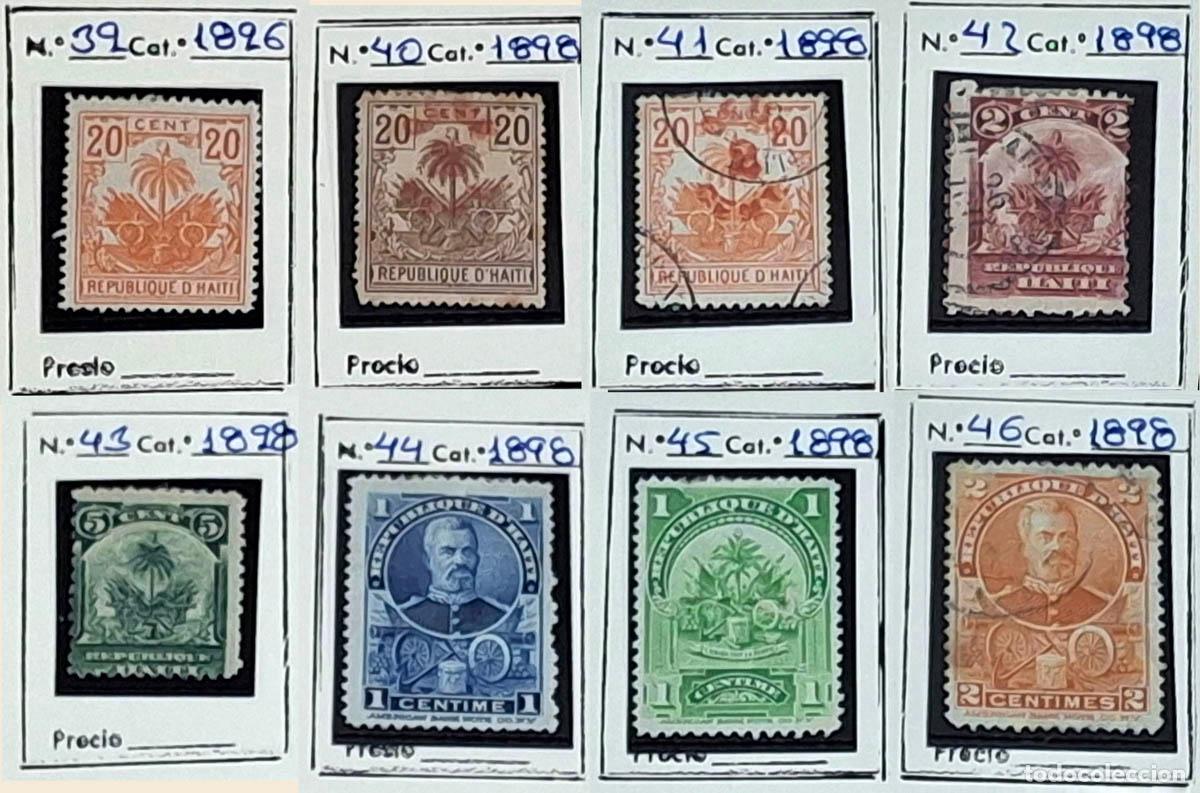 Sellos: 8 SELLOS HAITI 1986-1898