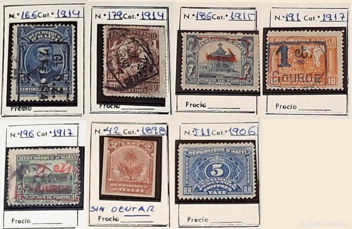 Sellos: 7 SELLOS HAITI 1898-1915