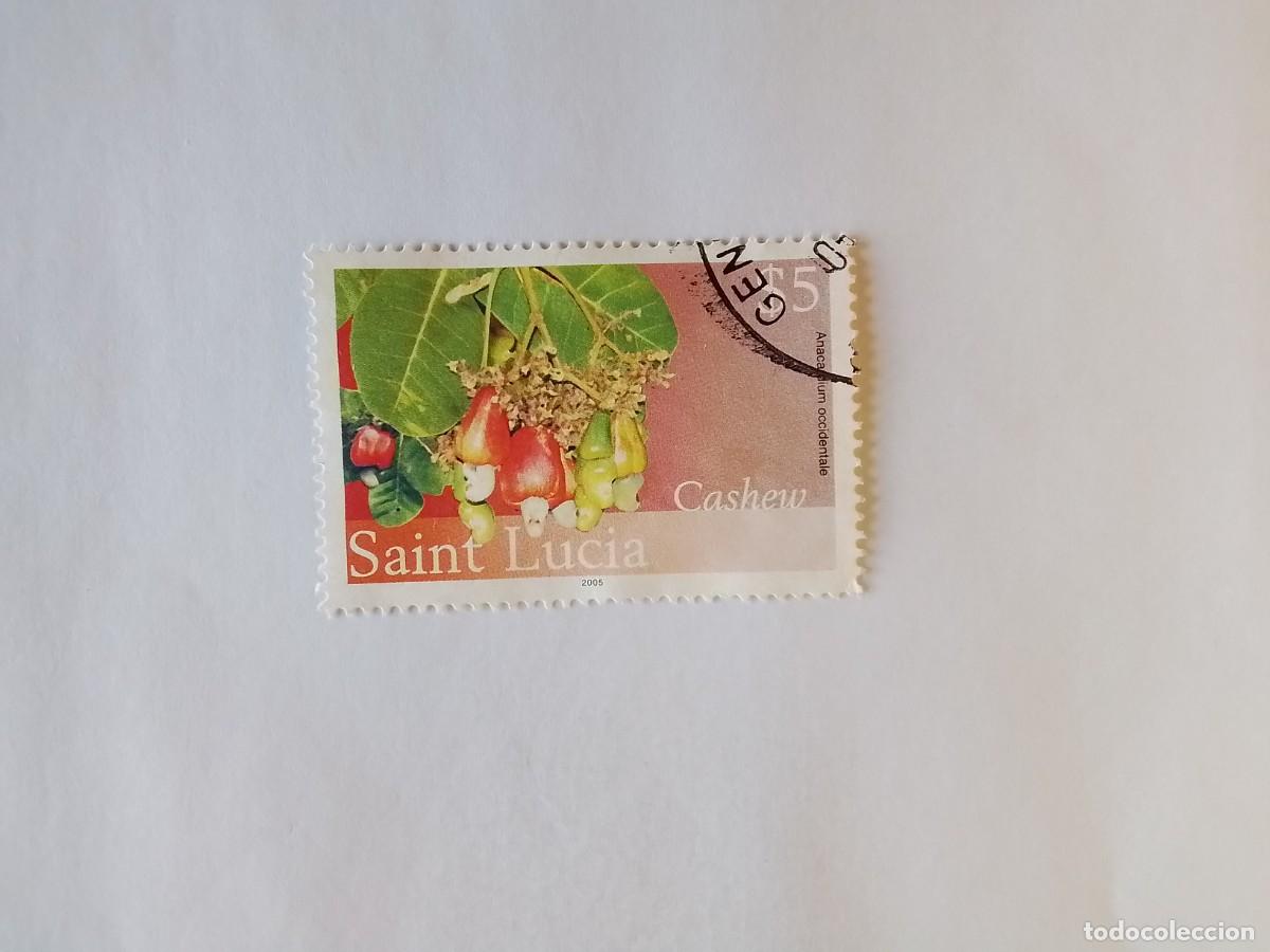 Sellos: A&Ntilde;O 2005 SANTA LUC&Iacute;A SELLO USADO