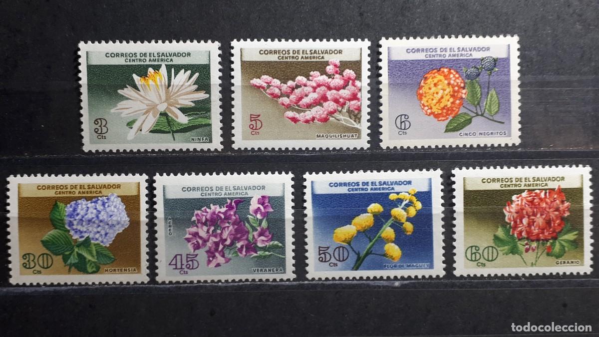Sellos: EL SALVADOR. A&Ntilde;O 1964. **. YVERT 697/702