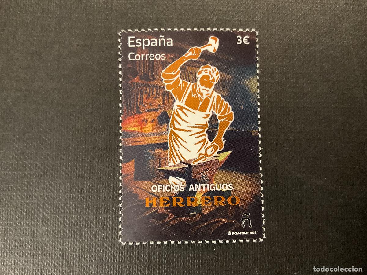 Sellos: OFICIOS. ESPA&Ntilde;A A&Ntilde;O 2024. HERRERO