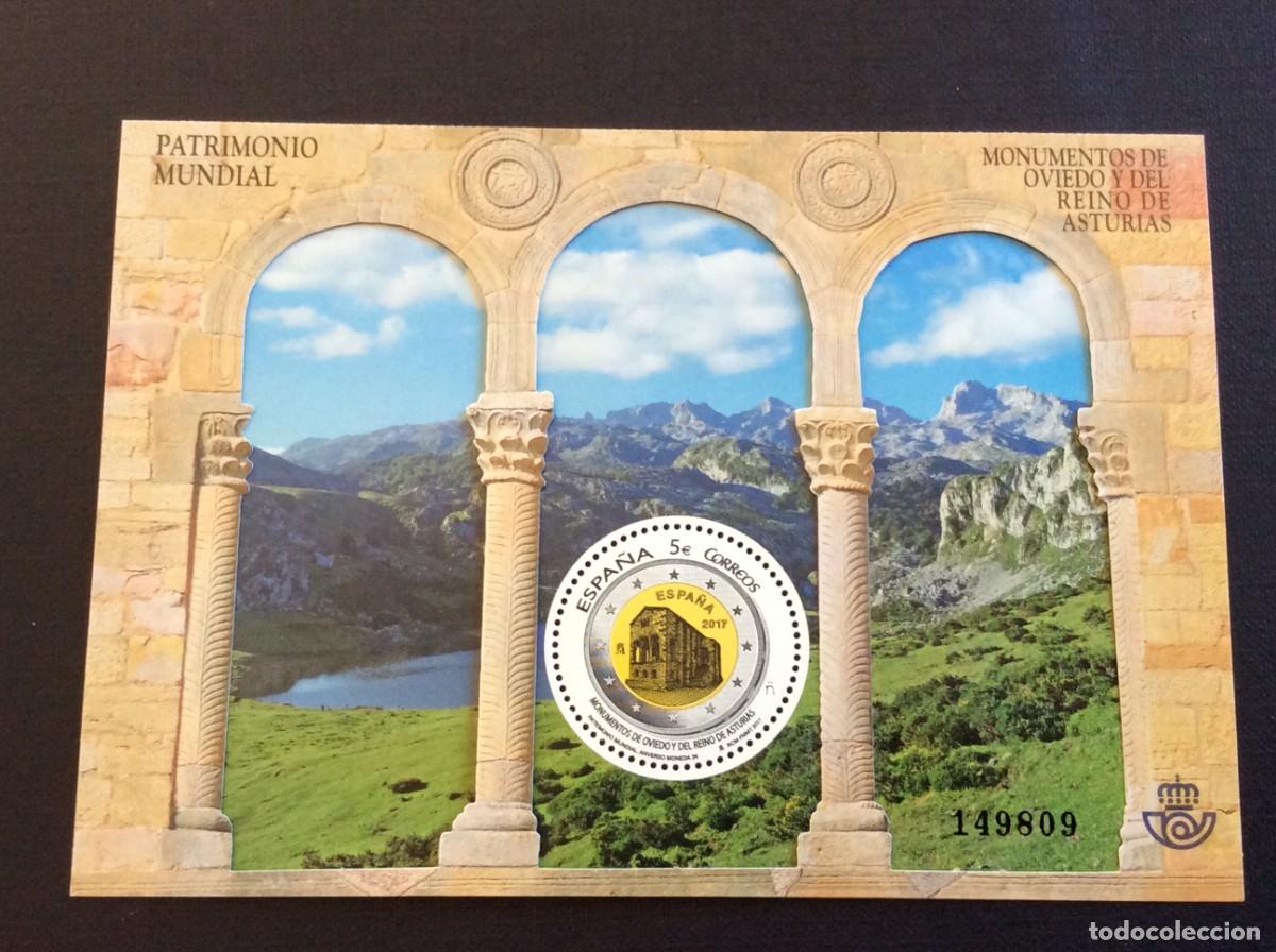 Sellos: PATRIMONIO HUMANIDAD. ESPA&Ntilde;A N&ordm; EDIFIL 5149*** A&Ntilde;O 2017. . MONUMENTOS DE ASTURIAS