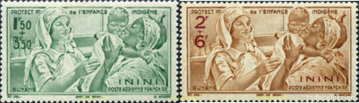 Sellos: 344605 MNH ININI 1942 PROTECCCION DE LA INFANCIA