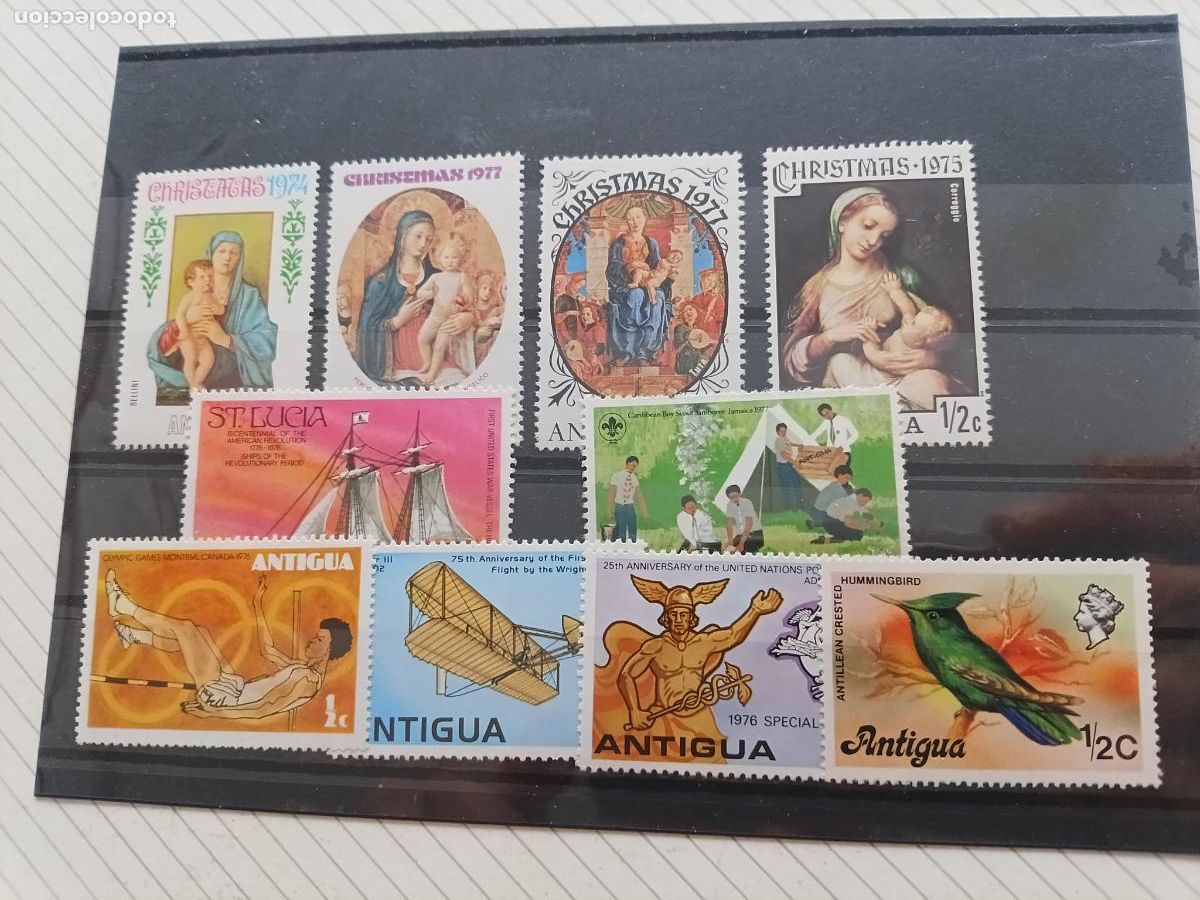 Sellos: Lote de sellos de Antigua - Foto 1