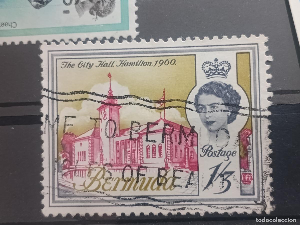 Sellos: Bermuda, Bermudas. Sello Elizabeth II - Foto 1