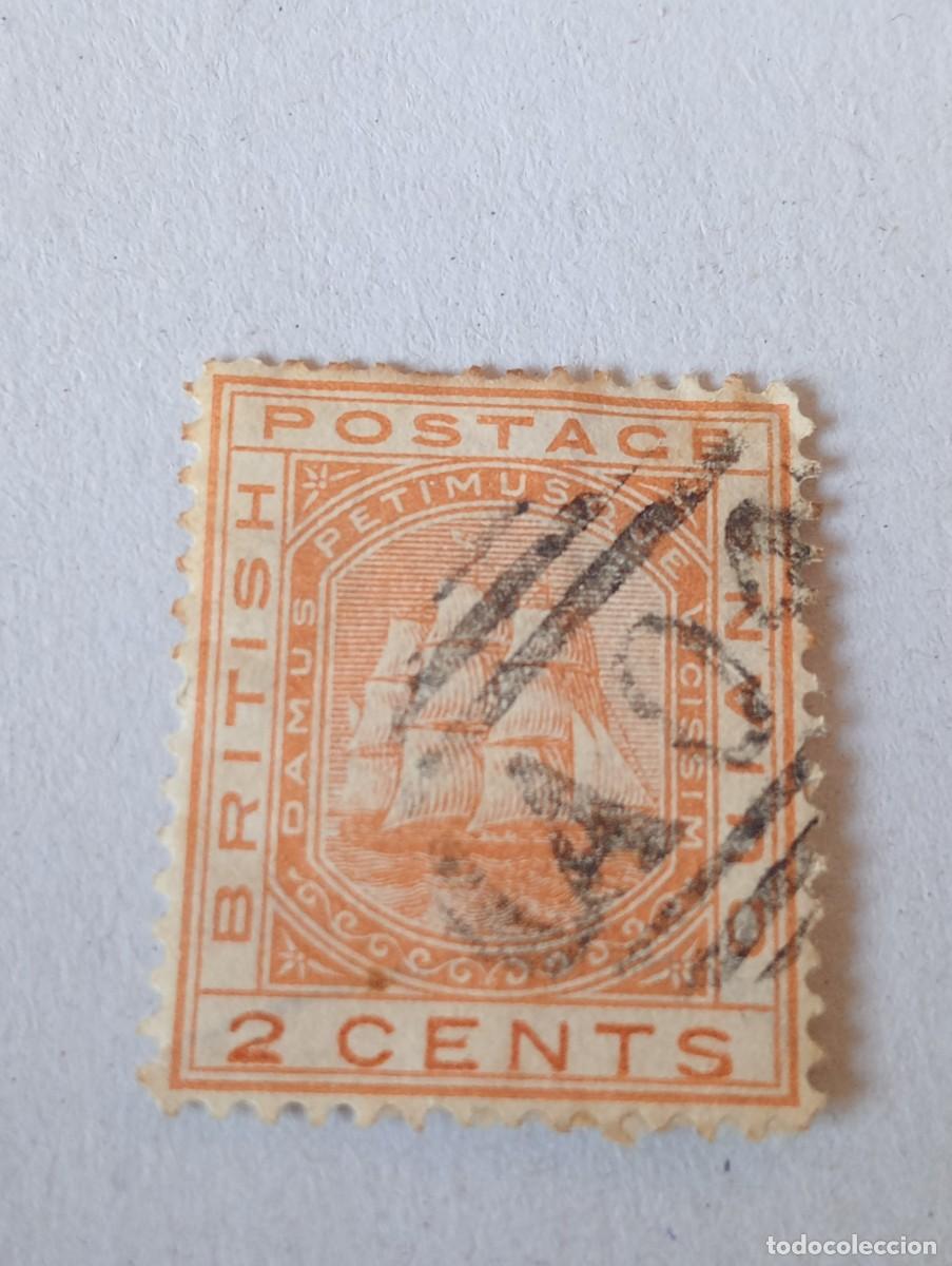 Sellos: SELLOS CLASICOS ANTIGUOS PAISES DESAPARECIDOS GUYANA GUIANA BRITANICA INGLESA A&Ntilde;O 1876 NUM 34