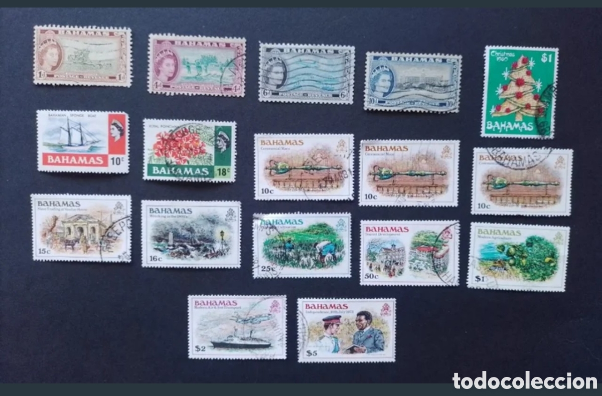 Sellos: SELLOS DE BAHAMAS diferentes
