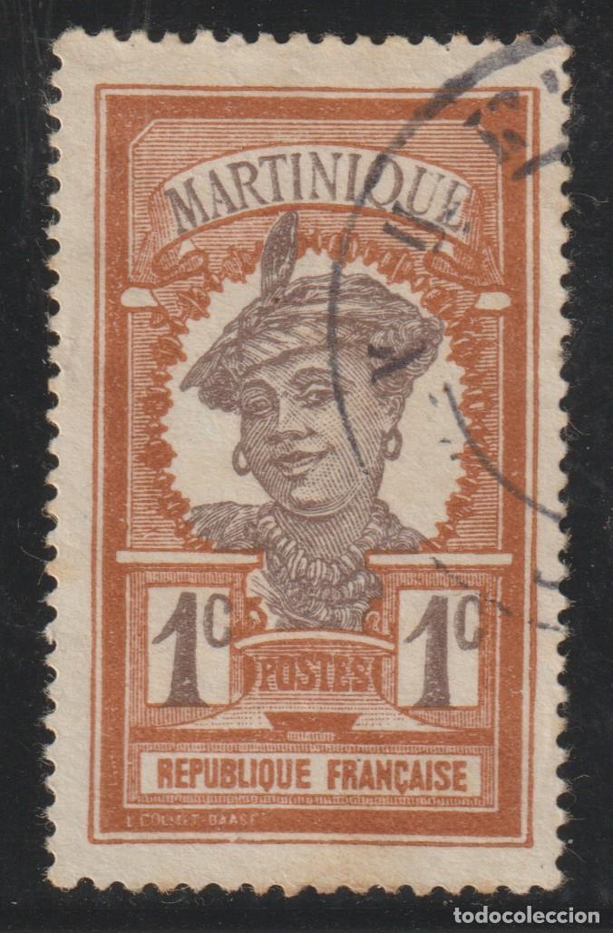 Sellos: MARTINICA FRANCESA // YVERT 61 // 1908-10 ... USADO