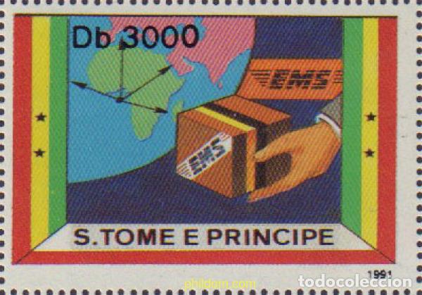 Sellos: 152196 MNH SANTO TOME Y PRINCIPE 1991 CORREO URGENTE