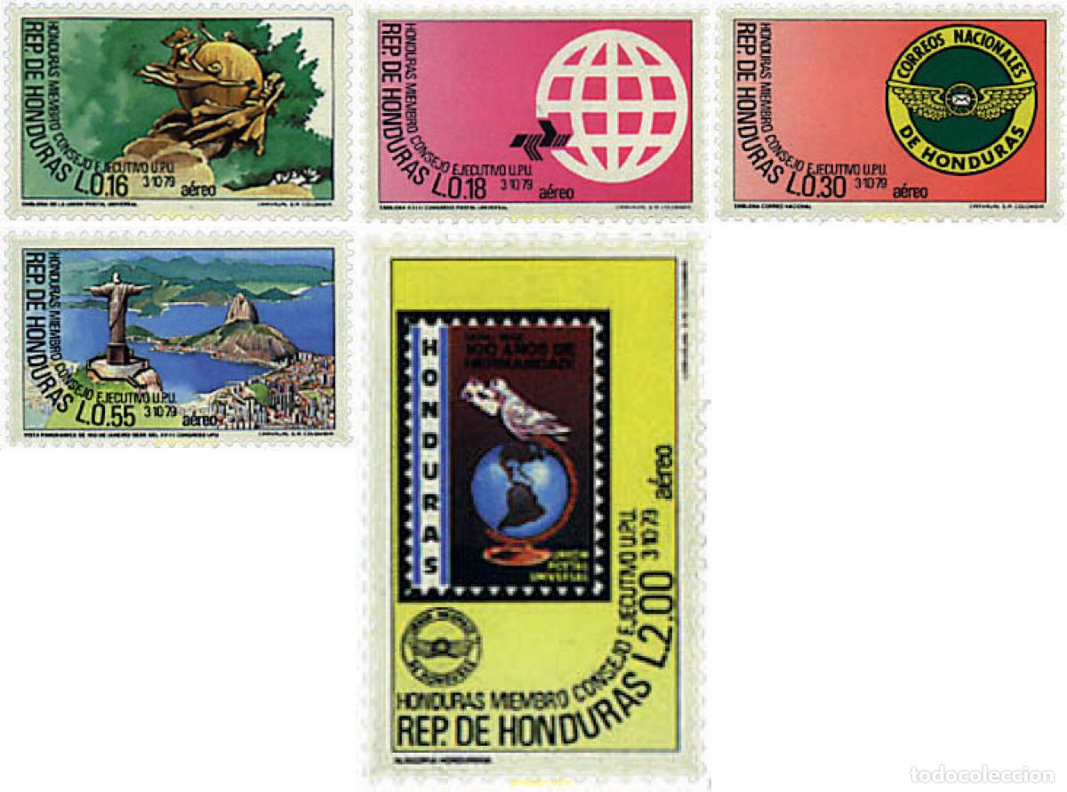Sellos: 34077 MNH HONDURAS 1983 3 ANIVERSARIO DE LA INTEGRACION DE HONDURAS EN LA UPU